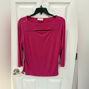 Carmen  Women's Fuchsia Blouse